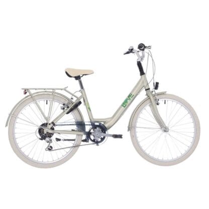 Bike fun kids Love Girl 24, Green metal